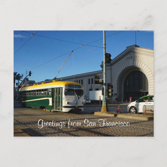 Auto callejero, muelle 1 postal (Anverso)