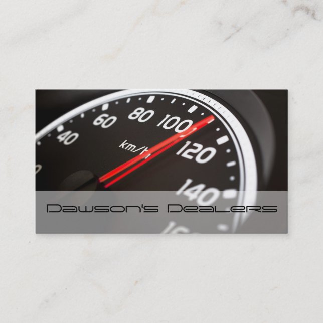 Auto Car Dealer Body Shop tarjeta de presentación (Anverso)