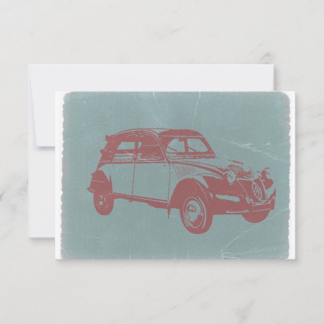 Auto clásico (Anverso)