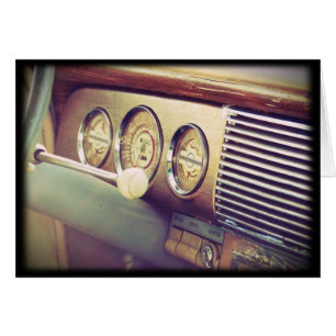 Auto clásico de "encendido"