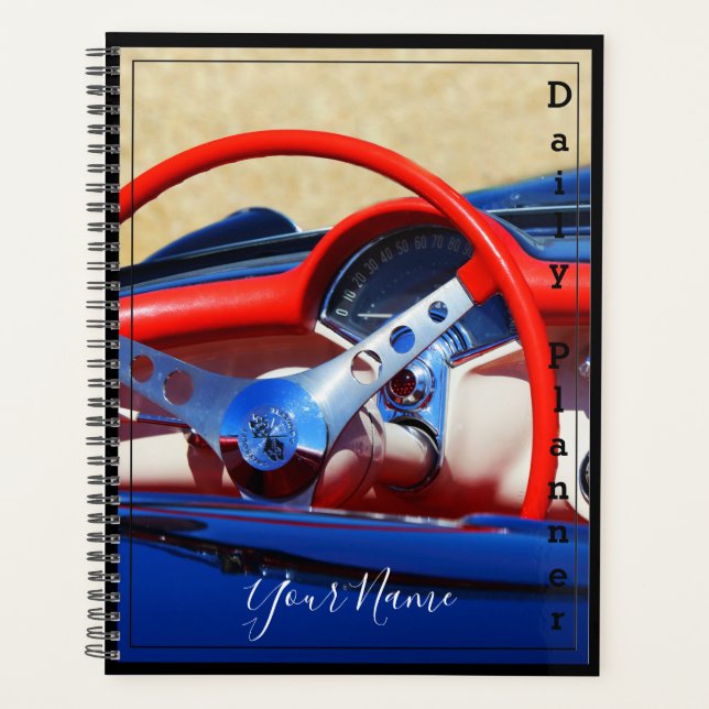 Auto Corvette - Planificador diario - HAMbWG (Anverso)
