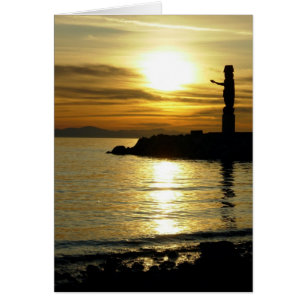 Auto de recuerdo de Vancouver con tarjeta de Vanco