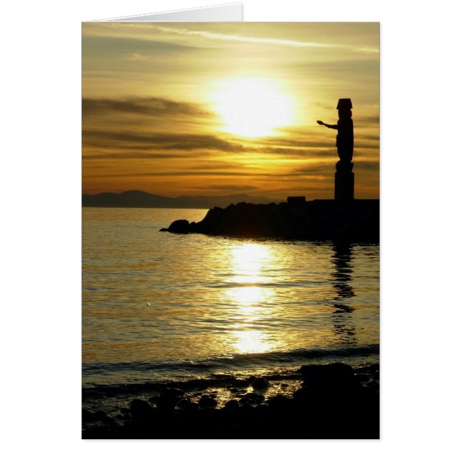 Auto de recuerdo de Vancouver con tarjeta de Vanco (Frente)