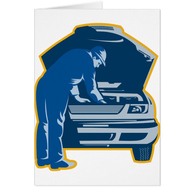 auto del coche de la fijación de la reparación del (Frente)