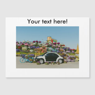 Auto del Miracle Garden de Dubai