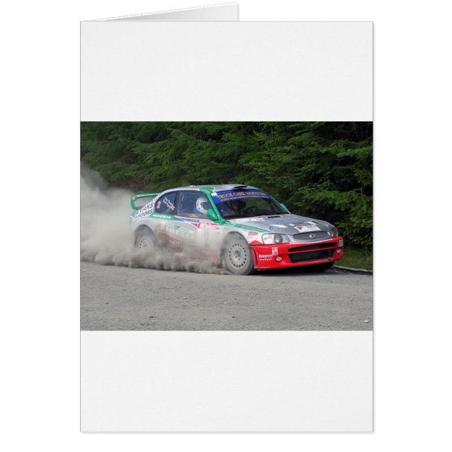 Auto del Rally Hyundai Accent WRC (Frente)