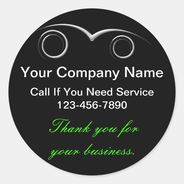 Auto Gracias a los Pegatinas (Anverso)