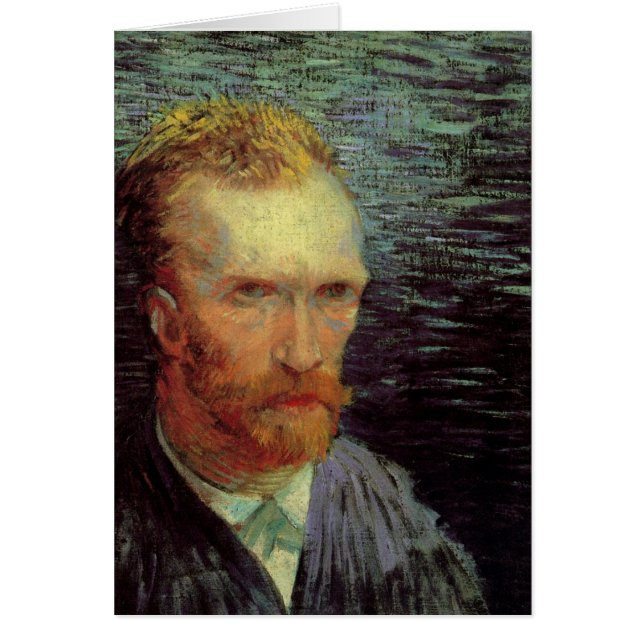 Auto retrato de Vincent van Gogh, Bella Artes de l (Frente)