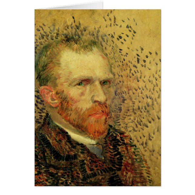 Auto retrato de Vincent van Gogh, Bella Artes de l (Frente)