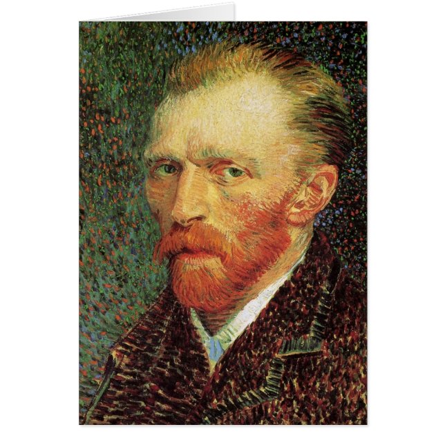 Auto retrato de Vincent van Gogh, Bella Artes de l (Frente)