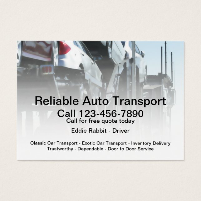 Auto Transport Car Carrier (Frente)