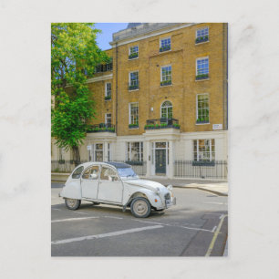 Auto vintage, Belgravia, postal de Londres