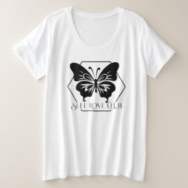 Autoamor Club inspirador mariposa camiseta