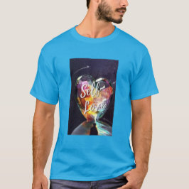 Autoamor Galaxia Corazón Unisex Camiseta