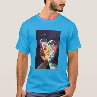Autoamor Galaxia Corazón Unisex Camiseta