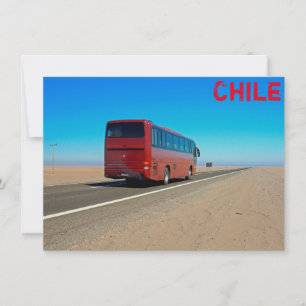Autobús Atacama, tarjeta de Chile
