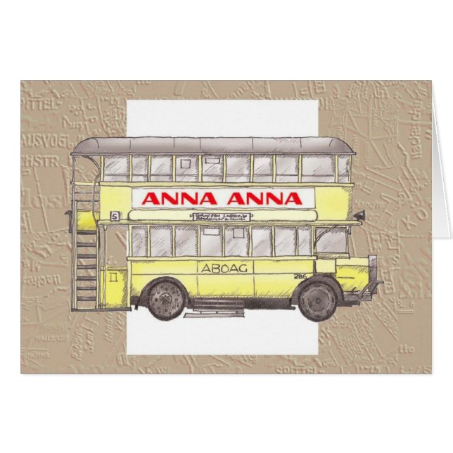 autobús de Berlín de los años 20 (Anverso (Horizontal))