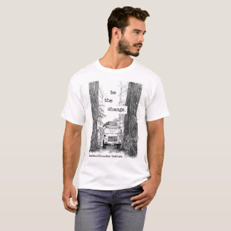 Autobús de EEI en la camiseta de las secoyas