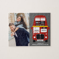 Autobús de Londres salva el rompecabezas de la fot