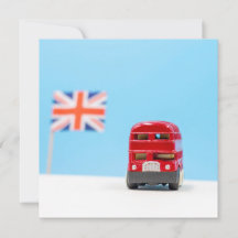 Autobús rojo de doble decena de Inglaterra de Lond