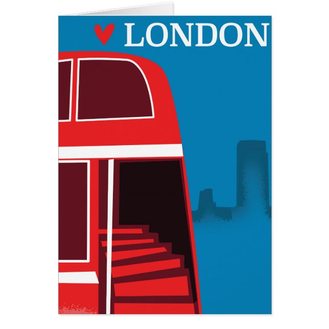 Autobús Rojo de Londres (Frente)
