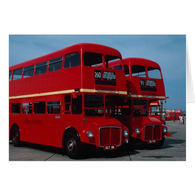 Autobús "Routemaster" original de Londres de 1954 (Anverso (Horizontal))