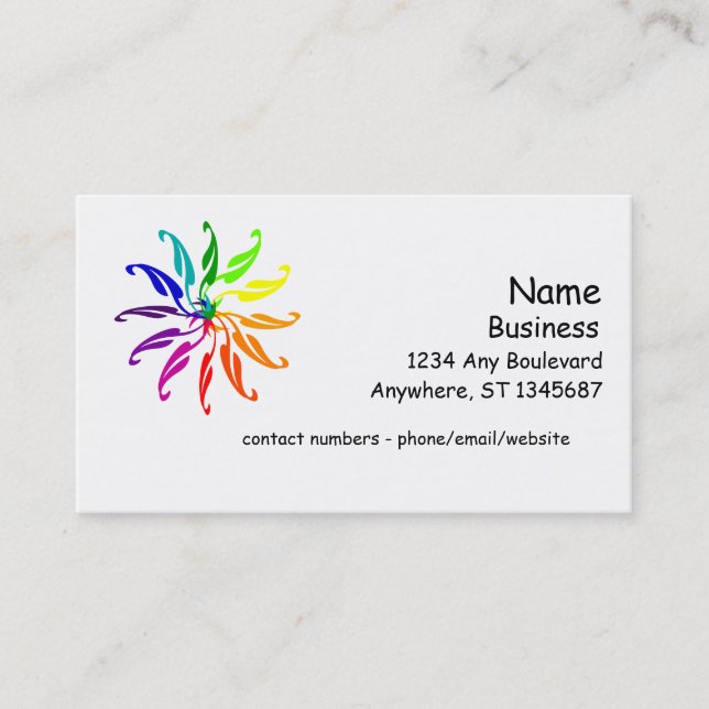 Autobús. Tarjeta - Hojas de rueda de color (Anverso)