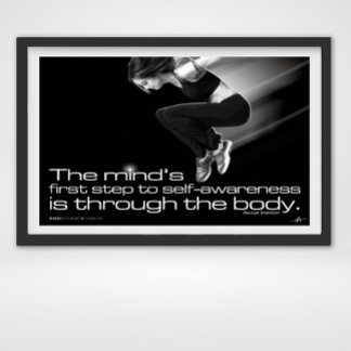 Autoconciencia de cuerpo mental - Arte de pared In