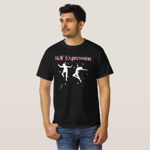 Autoexpresión camiseta de valor para hombres