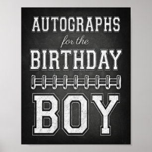 AUTOGRAFÍAS PARA LA IMPRESIÓN DEL Rótulo DE CUMPLE