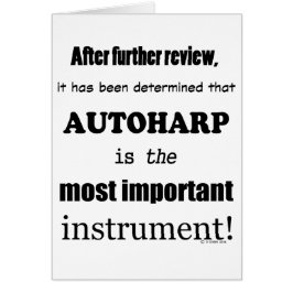Autoharp Instrumento más importante