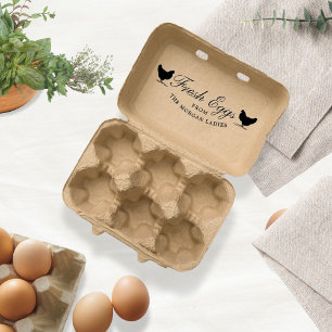 Automático Clásica granja   Sello de cartón de huevos
