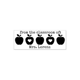 Automático DE LA AULA DE- sello de profesor personalizado