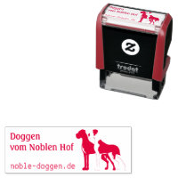 Automático de sellos para Doggen con almohadilla d