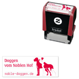 Automático de sellos para Doggen con almohadilla d