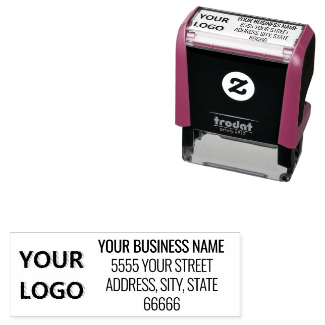 Automático Diseño personalizado de su propia dirección Sello  (In Situ)