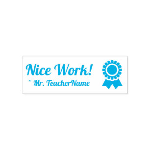 Automático Divertido "¡Buen trabajo!" + Sello de goma de educ