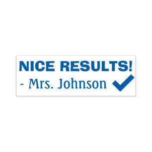 Automático Divertidos "¡BUENOS RESULTADOS!" Grado de sello de