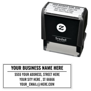Automático Ejemplo de sello de correo electrónico con el nomb