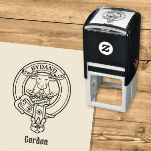 Automático El sello de autotinta del clan Gordon Escudo