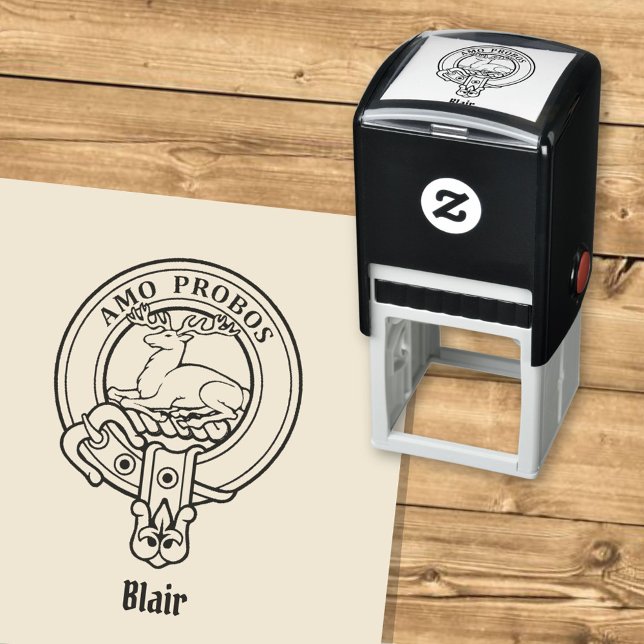 Automático El sello de autotinta del Escudo Clan Blair (Subido por el creador)