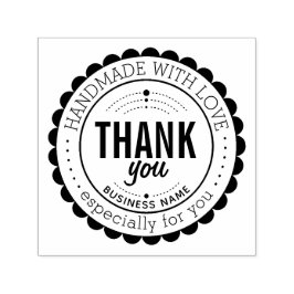 Automático Elegante sello de autograbado hecho a mano