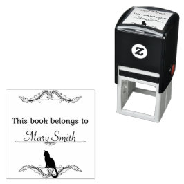 Automático Este Libro Pertenece A | Sello de autotinta con ga