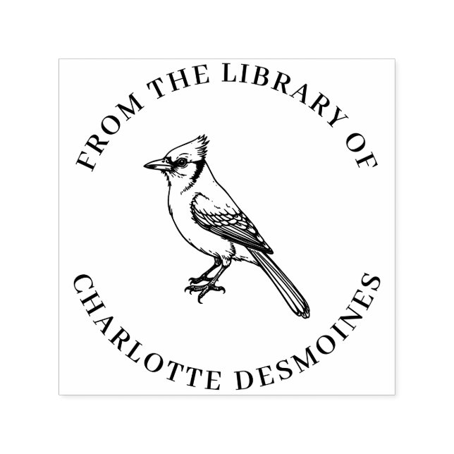 Automático Ex Libris, Personalizado del sello del libro de Ja (Diseño)