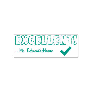 Automático "¡EXCELENTE!" Grado de sello de goma