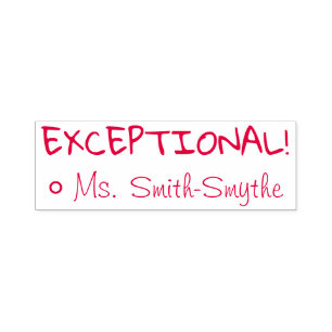 Automático "¡EXCEPCIONAL!" Grado de sello de goma