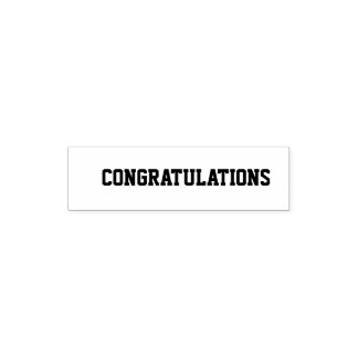 Automático FELICITACIONES Mensajes de correo con sello de car