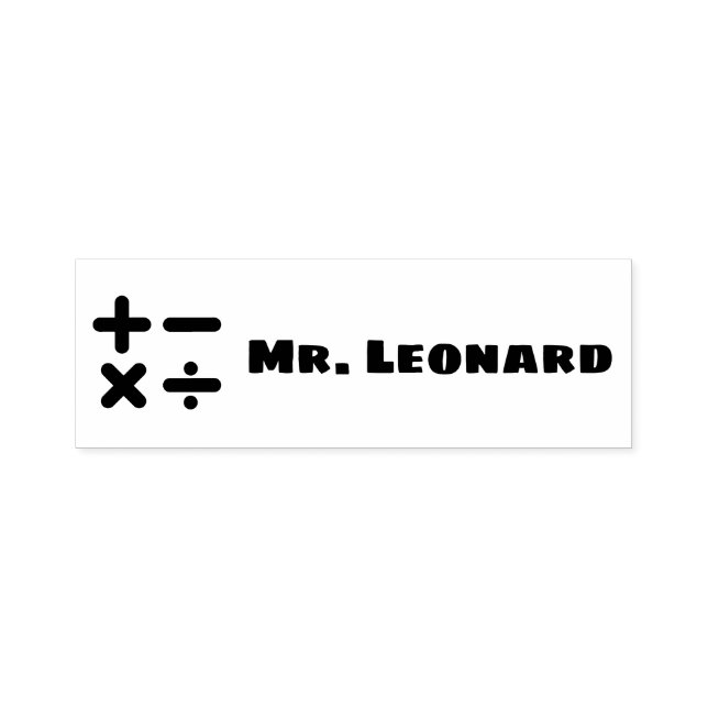 Automático GRAN sello de autograbación de profesores (Diseño)