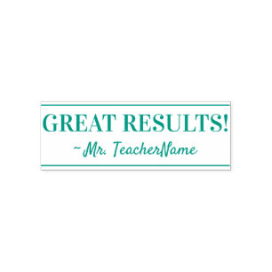 Automático "¡GRANDES RESULTADOS!" Grado de sello de goma