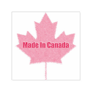 Automático Hecho en el sello de encargo de Canadá